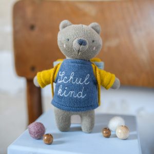 Teddy Schulkind blau/gelb